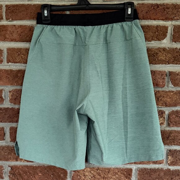 adidas athletic shorts * light green * vented * mens size small * euc - Picture 2 of 12